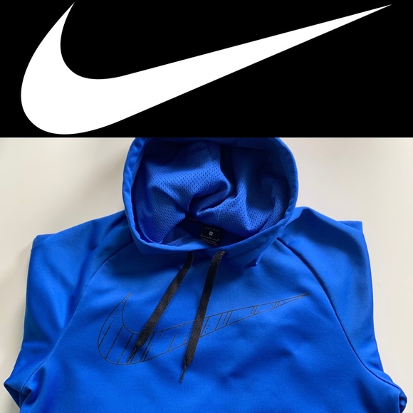 Nike Other - NIKE Men's Blue Dri-Fit Hoodie